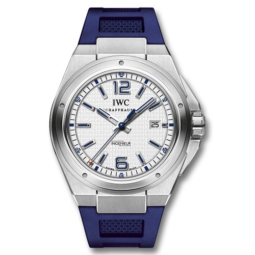 Best Price IWC Men's IW323608 Ingenieur Mission Earth White Textured Dial Watch