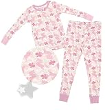 Pink Unicorn Thermal Pajamas for Girls