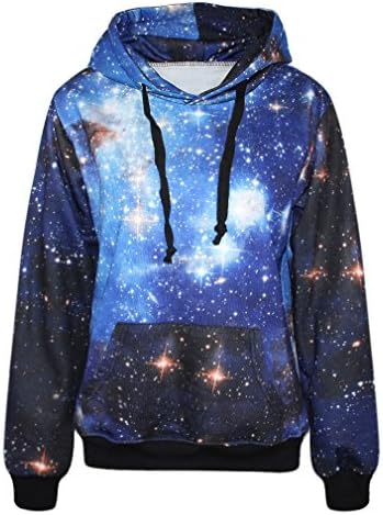 Younk Women's Digital Printed Pullvoer Juniors Sweatshirt
