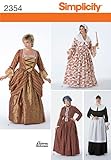 Simplicity Sewing Pattern 2354 Plus Size Costumes, GG (26W-28W-30W-32W)