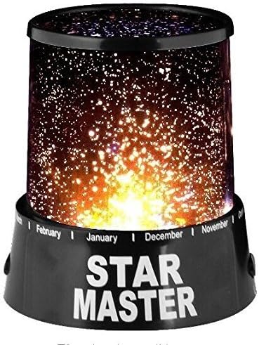 Battery-powered rotating starry sky projector for the planetarium indoor FJK STAR MASTER