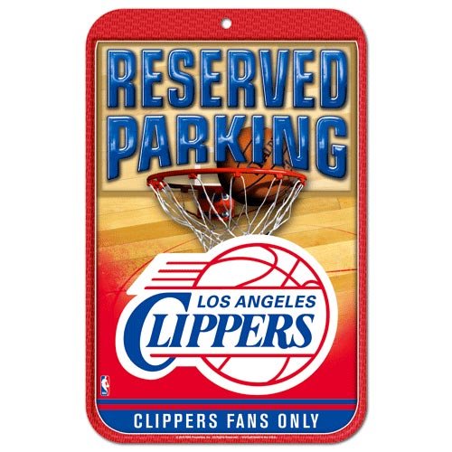 NBA Los Angeles Clippers 11'' x 17'' Reserved Parking Sign