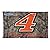 Kevin Harvick Camo Flag #4 NASCAR