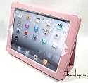 【39s】Apple iPad2/iPad3対応スタンド機能付ケース(ピンク)