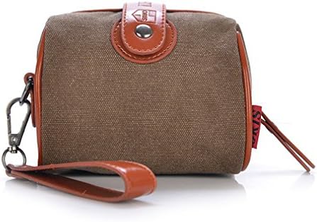 Mjhong Women Girl Retro Leather belt Coin Bag Purse Wallet Card Case Vogue Classic Handbag Coffee