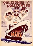 Marx Bros. Polizones Y Polizones by unknown. Size 16.50 X 22.50 Art Poster Print