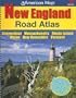 American Map New England: Road Atlas: Connecticut - Massachusetts - Rhode Island - Maine - New Hampshire - Vermont