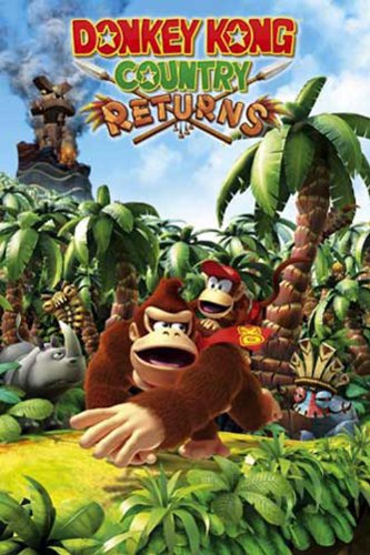 Empire 354419 Nintendo - Donkey Kong Returns Plakat Game Poster - 61 x 91.5 cm Preisvergleich