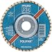 PFERD Polifan SGP CO-COOL Abrasive Flap Disc, Type 29, Round Hole, Phenolic Resin Backing, Zirconia Alumina
