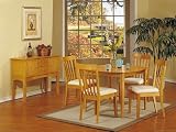 Attractive Marple Finish Table/Side Chair