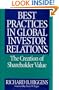 Best Practices in Global Investor Relations: The Creation of Shareholder Value