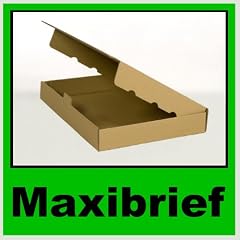 100 Maxibriefkarton 350 x 250 x 50mm / DIN A4/B4 - KEINE Versandkosten!