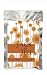 Baby Keepsake: Brown Flower Design Personalized French Vanilla Hot Cappuccino Mix (Set of 24)