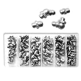 110-Piece Hydraulic Grease Fitting Assortment - SAE