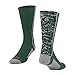 TCK Digital Camo Crew Socks (Dark Green, Medium)