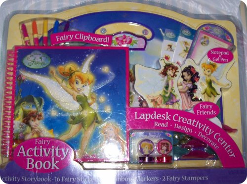 Childrens Toyshop  Toys : Disney Fairy Lapdesk Creativity Center