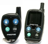 Audiovox Prestige Xro9100 1 Mile 2 Way Paging Remote Start/alarm Combo with Oled Animated Full Color Display and 2 Remotes with All the Latest Features