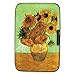 Van Gogh Sunflower RFID Secure Data Theft Protection Credit Card Armored Wallet