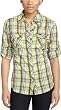 RVCA Junior's Country Plaid Button Down Shirt