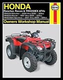 Honda Rancher, Recon, TRX250EX ATV's, 2000-2009 (Owners' Workshop Manual)