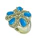 Sterling Silver Turquoise Gemstone Handmade Indian Jewelry US Size 9