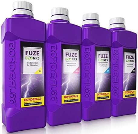 #1 Amazon - Bordeaux Eco Solvent Ink for Roland Versacamm VP, SP, BN, RE, RS, Soljet XC, SC, SJ (Eco-Sol Max) K