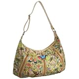 Sydney Love Botanical Triple Zip Hobo