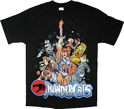 Thundercats Group Berbills Sword Black T-Shirt Tee