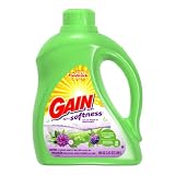 Gain 2X Ultra Gain Liquid Touch of Softness Simply Fresh 52 Load, 100.0-Ounce Bottles (Pack of 4)