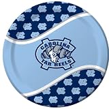Creative Converting North Carolina Tar Heels Dinner Paper Plates (8 Count)