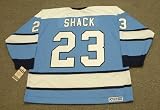 EDDIE SHACK Pittsburgh Penguins 1971 CCM Vintage Throwback Away NHL Hockey Jersey