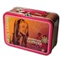 2 New Hannah Montana Metal Tin Lunch Box Jewelry Case !
