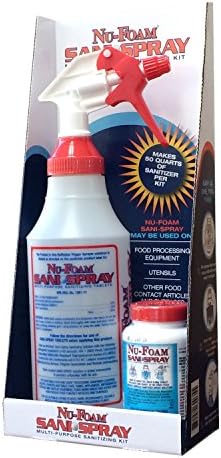 Nu-Foam SaniSpray Sanitizer, Starter Kit