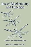 Insect biochemistry and function