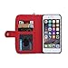 iPhone 6 Plus Wallet Case - Egrace Apple iPhone 6 Plus (5.5