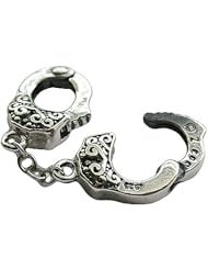 Zable(tm) Sterling Silver Handcuffs Bead / Charm