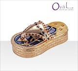 Jewelry Trinket Box with Crystal-Flip Flop Design