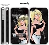 New Apple iPhone 4 Designer Skin with ANTENNA GUARDS- Mandy