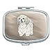 Shih Tzu Pet Dog Rectangle Pill Case Trinket Gift Box