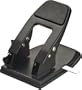 Officemate Heavy Duty 2-Hole Punch, Padded Handle, Black, 50-Sheet Capacity (90082)