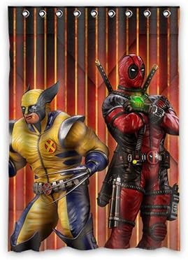 VIASHOW Custom Personalized Marvel Deadpool Blackout Window Curtains/drape/panels/treatment 52"x72"(one piece)