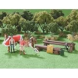 Breyer Jumping to Conclusions Lisa and Prancer Play Set
