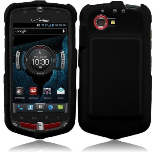 Casio Commando 4g Lte C811 Solid Black Rubberized Cover Snap | Desertcart  Belize