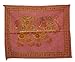 New India Rajrang Elephant Wall Hanging Tapestry with Beautiful Sequins Work