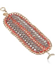 The SAK Wide Crochet Toggle Bracelet, 7"