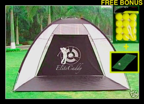 SUPER SIZED GOLF PRACTICE NET HITTING CAGE TRAINING AID