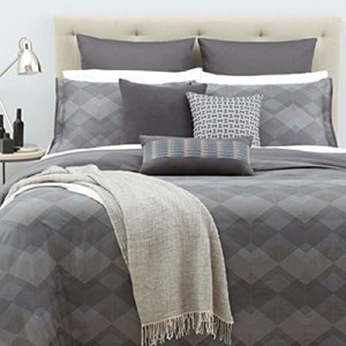 Oake Transverse Chevron King Comforter Cover by Oake