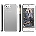 iPhone SE case, elago [Slim Fit 2][Semigloss Metallic Dark Gray] - [Light][Minimalistic][True Fit] - for iPhone SE/5/5S
