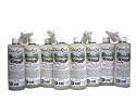 OdorOut-222 Premier Natural and Safe Pet Odor and Organic Stain Remover (8 - 16oz Spray Bottles With 4 Sprayers)