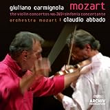 モーツァルト:ヴァイオリン協奏曲第3番、第5番、協奏交響曲 ジュリアーノ